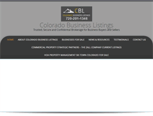 Tablet Screenshot of coloradobusinesslistings.net